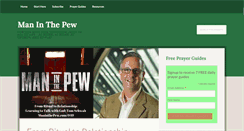 Desktop Screenshot of maninthepew.com